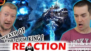 The BEST Expansion  Wrath of the Lich King Trailer REACTION WOW [upl. by Himelman]