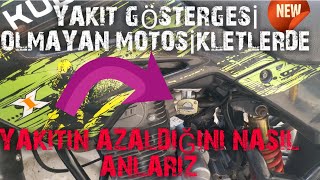 Benzin Göstergesi Olmayan Motosikletlerde Yakıtın Azaldığını Nasıl Anlarız Kuba Black Cat [upl. by Adnoyek124]