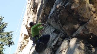 Geniale Granit Kletterei 6b  Great Granit Climbing 7 BlackForest [upl. by Haletky]