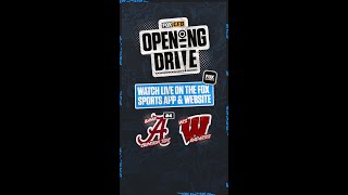 Alabama vs Wisconsin  FOX College Football [upl. by Adoh]