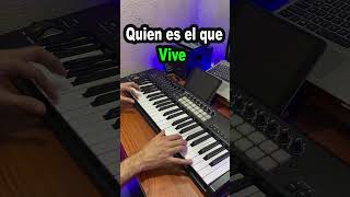 Quien es el que Vive Coros cumbia piano [upl. by Aguste]