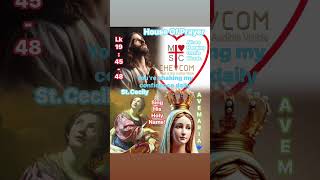 Singing Once Is Equal To Praying Twice  St Cecily Pray For Us  chevcom [upl. by Nnazil]