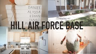 HILL AIR FORCE BASE HOUSING TOUR  3 BEDROOM 25 BATHS  BRIARWOOD [upl. by Ahsened469]