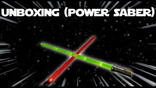 Unboxing Power Saber the red one [upl. by Kamp]