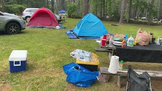 Best Family Campground  Housatonic Meadows state park  CT [upl. by Aitnohs]