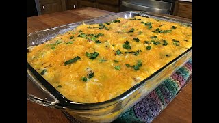 LOADED BAKED POTATO CASSEROLE Best Recipe Ever [upl. by Veejar]