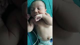 termbaby neonatal newbornbaby cutebaby baby neonatalogy hospital apgarscore nicucare cute [upl. by Silsby920]