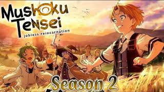 Mushoku Tensei Part 2  Opening 3 Full『Toku no komori no uta』by Yuiko Ohara but the speed is x2 [upl. by Ahsenyt]