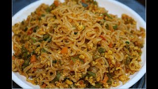 Egg Maggi  Egg Maggi Recipe  How to Make Egg Maggi Masala Recipe [upl. by Langan]