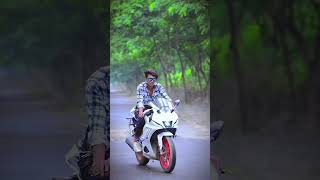 Yeamah r15 version 4 modifiedshorts shortvideo bike love [upl. by Soalokin342]