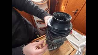 Webasto Diesel Heater GlowPlug Replacement Rebuild TimeLapse [upl. by Karlens]