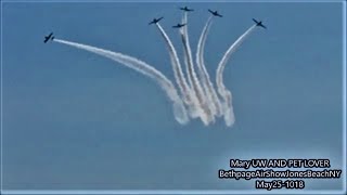 BETHPAGE AIR SHOW PRACTICE DAY MORE AWESOMENESS MAY 25 2018 Jones Beach NY [upl. by Sofia]