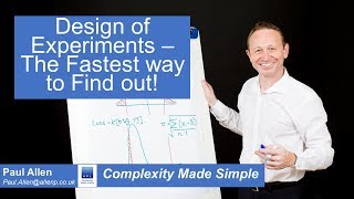 Design of Experiments  The fastest way to find out [upl. by Maryanna]