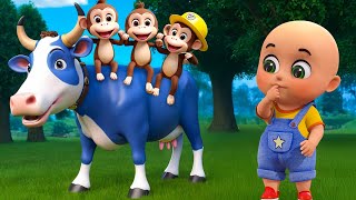 Lola The Cow Song New Compilation  Animals Farm Song  Nursery Rhymes and Kids Songs  Baby Bobo [upl. by Ailecnarf]