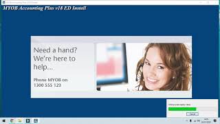 Instalasi software MYOB v 18 [upl. by Anawat]