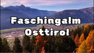 Osttirol Zettersfeld Faschingalm herbstliche Eindrücke DJI Air 3Sony FX30 [upl. by Wiebmer]