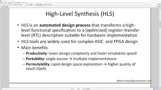 Vivado HLS Introduction [upl. by Sager498]