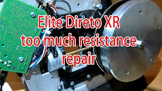 Elite Direto Xr  sets resistance too high or too low  repair fix [upl. by Davie]