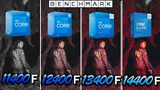 Intel i5 11400F vs 12400F vs 13400F vs 14400F  Test  1080p  1440p  RTX 4090 [upl. by Marcelo]