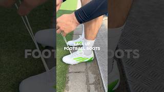 Lace up adidas football boot with me footballboots [upl. by Aniled]