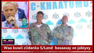 Waa kuwii ciidankeena basaasay ee sababay guuldaradii Gojacade Somaliland [upl. by Halil]