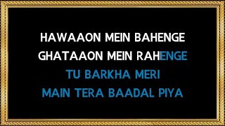 Hawaon Mein Baenge  Karaoke Kalank Title Track  Kalank  Arijit Singh [upl. by Good]