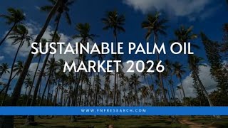 Global Sustainable Palm Oil Market Size Share Trend and Growth Analysis Forecast Report 20222028 [upl. by Llennahs]