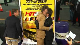 Michael Rosenbaum and Ryan Hansen assault Dax Shepard at Hit and Run Premiere [upl. by Threlkeld887]