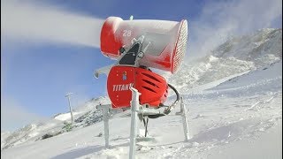 Vorbereitungen für das Skiopening in ObergurglHochgurgl [upl. by Stan]