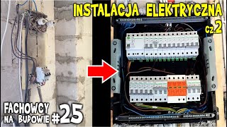 Instalacja elektryczna w domu cz 2 ochrona okien  FACHOWCY na budowie  część 25 [upl. by Eniamsaj837]