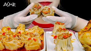 REAL MUKBANG  SPICY FOOD CHALLENGE  DUMPLINGS  MOMOS  WHOLE SPICY CHICKEN  COKE  ASMR EATING [upl. by Breh]