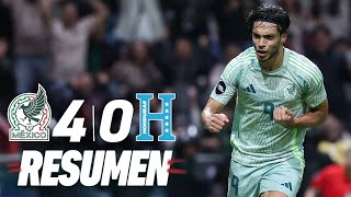 MÉXICO 40 HONDURAS  Goleada y remontada en el Nemesio Diez [upl. by Marcellus]