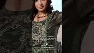 Antra by Isavasyam Corporation – Elegant Anarkali Digital Print 3Piece Readymade Dress [upl. by Philine]