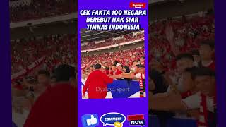 100 NEGARA BEREBUT HAK SIAR TIMNAS CEK FAKTANYA [upl. by Estella]