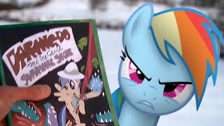 Rainbow Dashs Precious Book  Part 1 MLP in real life [upl. by Lasala]