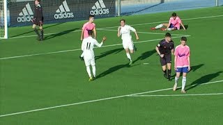 Ekaitz Redondo • Real Madrid Cadete B • 20182019 HD [upl. by Aiciruam]