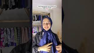 Şal bağlama yöntemleri outfitideas modestoutfit hijabstylekeşfetteyiz outfit modeststyleootd [upl. by Joshi]