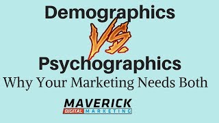 How to use Demographics and Psychographics In Marketing [upl. by Odraner]