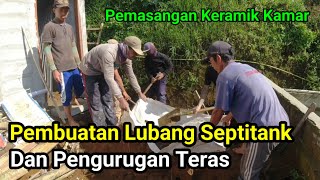 Pembuatan Lubang Septitank Dan Pengurugan Teras Rumah Ibu Siti [upl. by Mccahill]