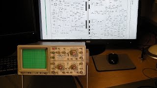 81  Réparons un oscilloscope Hameg HM303 [upl. by Erolyat]