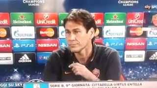 RUDI GARCIA IMPAZZISCE IN DIRETTA [upl. by Bank]