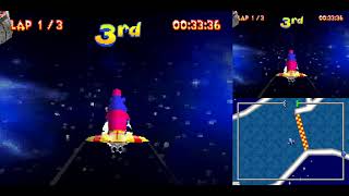 TAS Diddy Kong Racing DS  Spaceport Alpha Plane in 11842 [upl. by Gildas913]