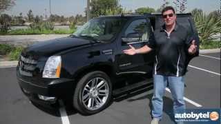 2012 Cadillac Escalade Test Drive amp Luxury SUV Video Review [upl. by Reseta]