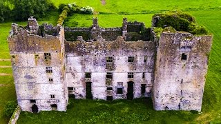 Loughmore Castle Co Tipperary Ireland  Flyaround [upl. by Anaerol]