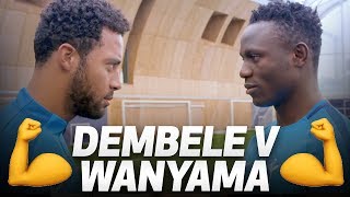 WHO IS THE STRONGEST 💪 MOUSA DEMBELE V VICTOR WANYAMA [upl. by Genesia606]