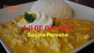 AJI DE GALLINA – RECETAS  COCINA PERUANA [upl. by Zollie]