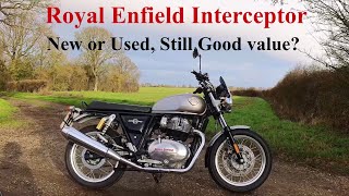 Are Royal Enfield Interceptor 650’s Still Good Value [upl. by Tirrej]