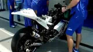 2008 MotoGP Valentino Rossi Team FIAT Yamaha  Testing [upl. by Enelyahs]