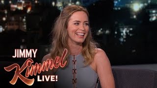 Emily Blunt Takes the REAL US Citizenship Test [upl. by Arahsat921]