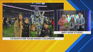 4 Events for Your Family Calendar with Indy with Kids  92524 [upl. by Karney]